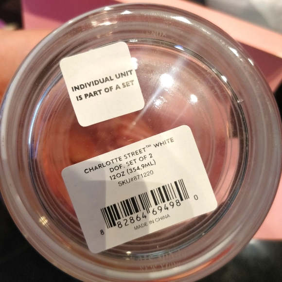 Brand New Kate Spade - Double Old Fashioned Glasses - Picture 3 of 5